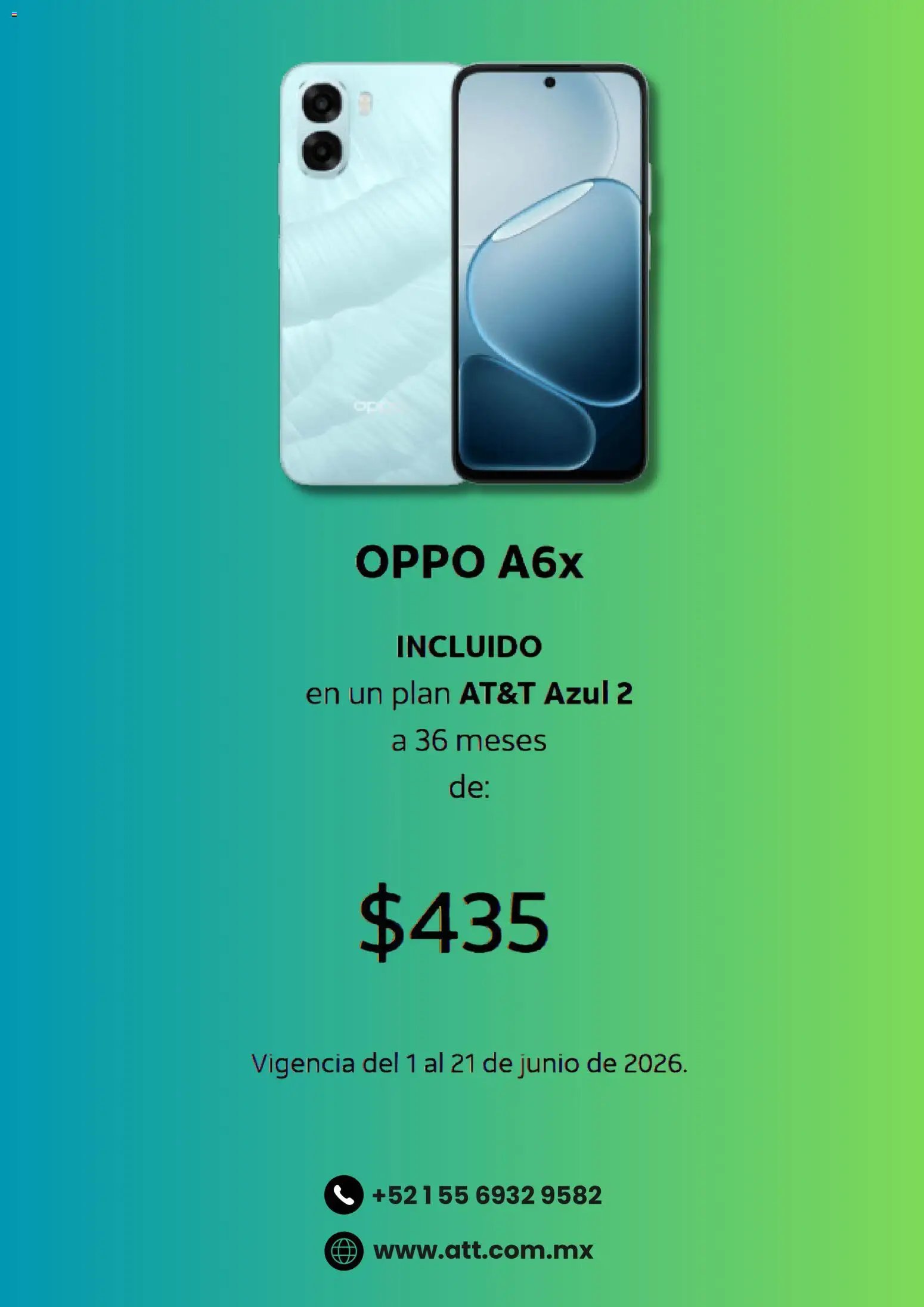 AT&T oferta desde 01/06/2026 AT&T catálogo