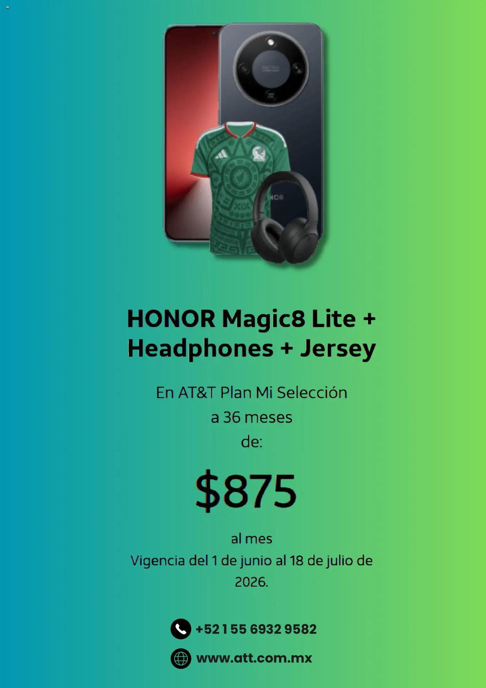 AT&T oferta desde 01/06/2026 AT&T catálogo