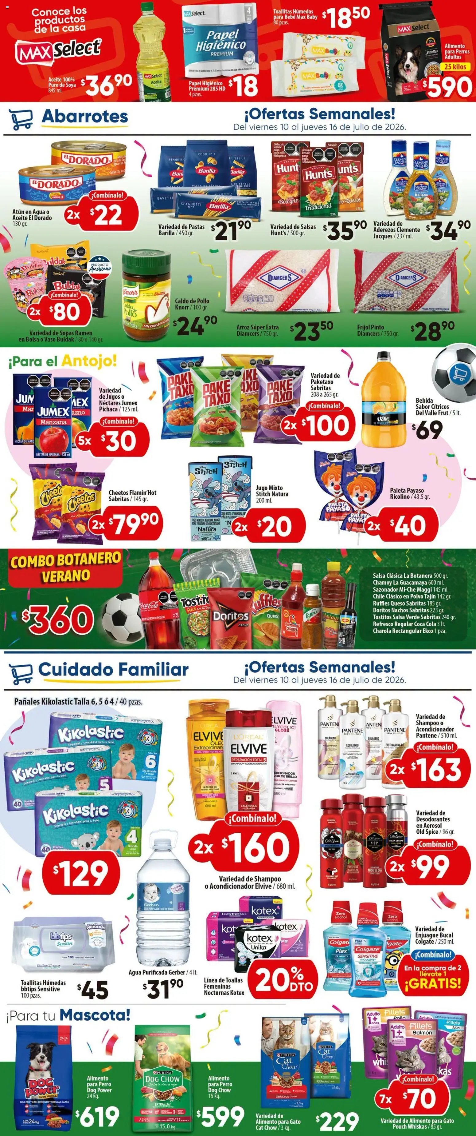 Calimax oferta desde 10/07/2026 Calimax folleto Rosarito