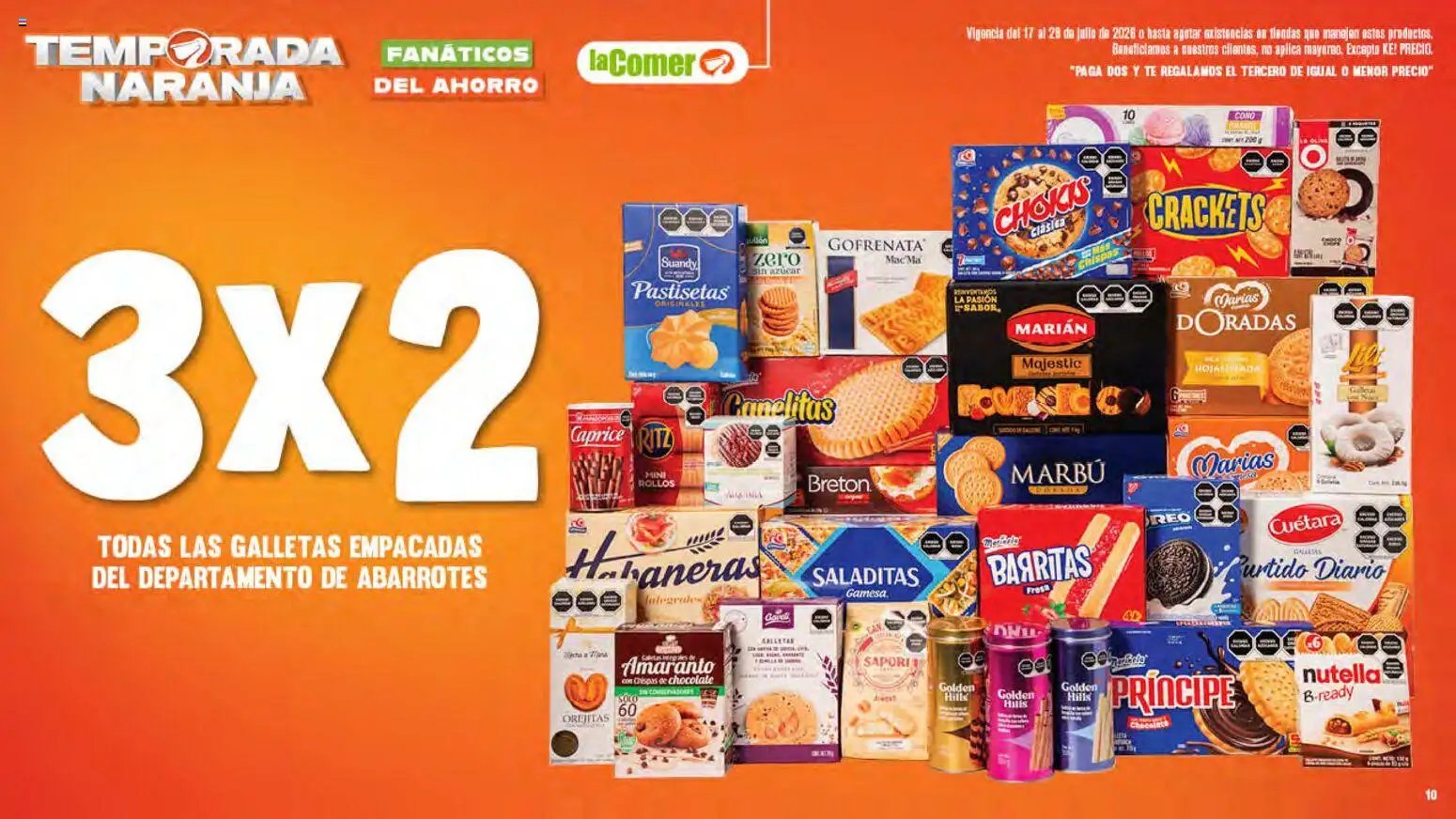 La Comer oferta desde 17/07/2026 La Comer folleto