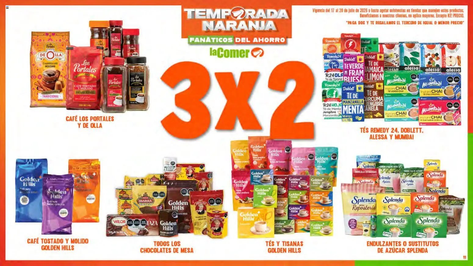 La Comer oferta desde 17/07/2026 La Comer folleto