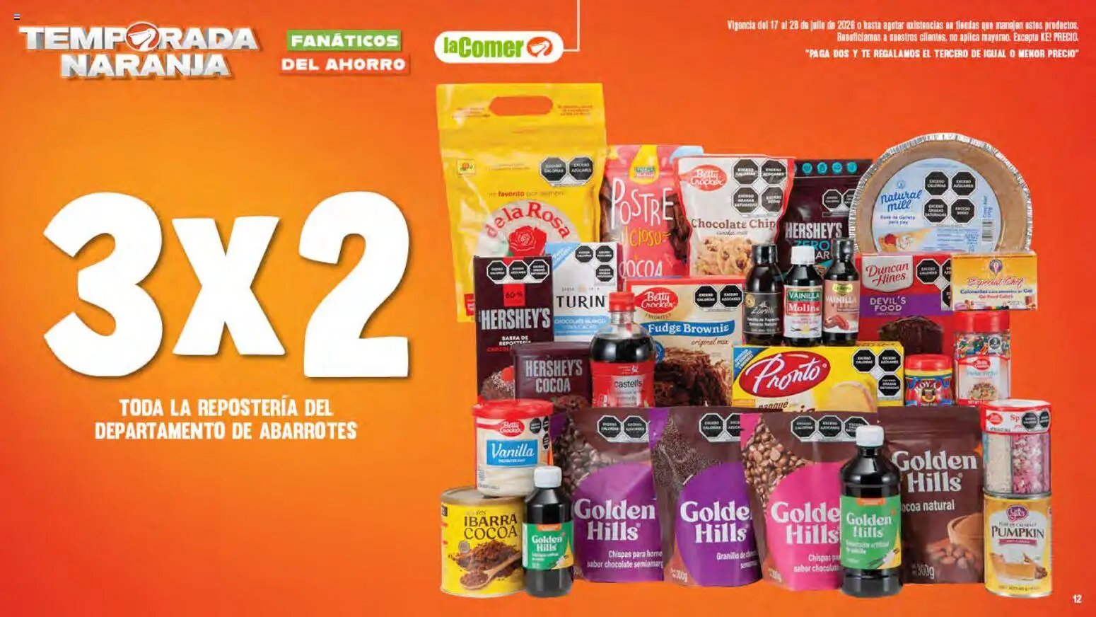 La Comer oferta desde 17/07/2026 La Comer folleto