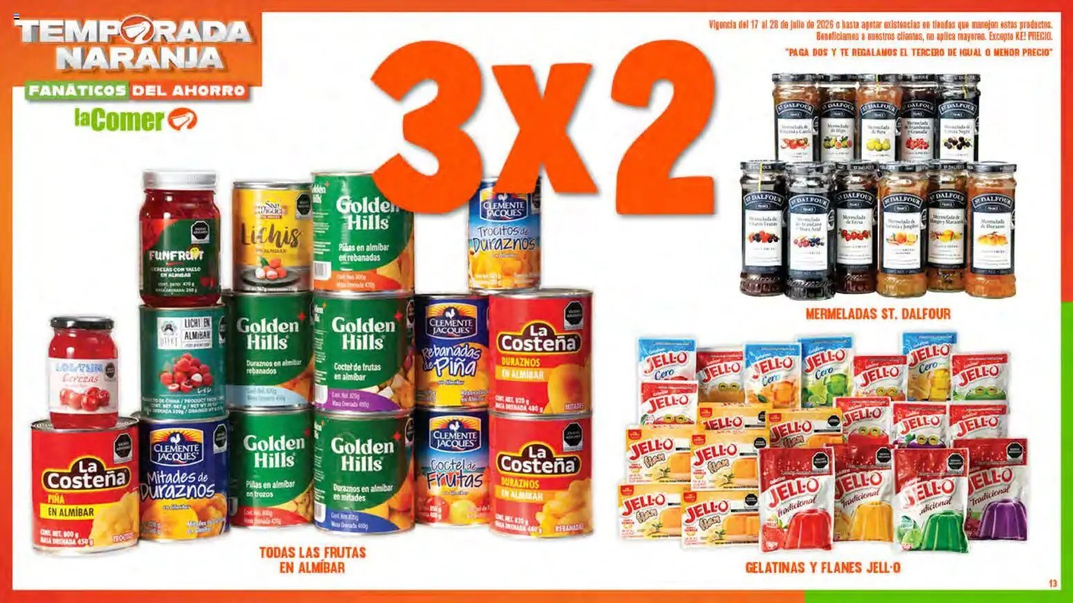 La Comer oferta desde 17/07/2026 La Comer folleto