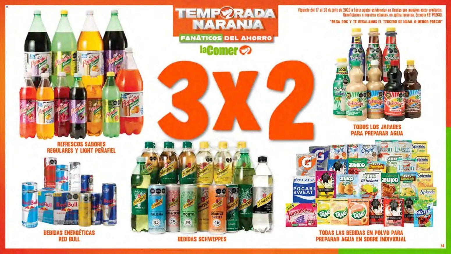 La Comer oferta desde 17/07/2026 La Comer folleto