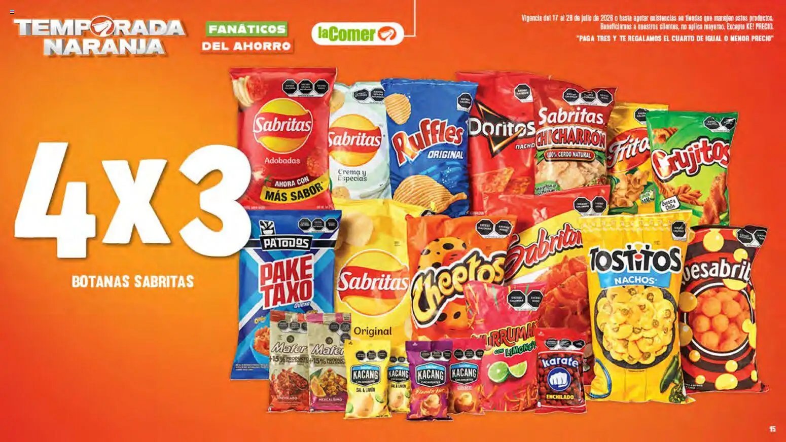 La Comer oferta desde 17/07/2026 La Comer folleto