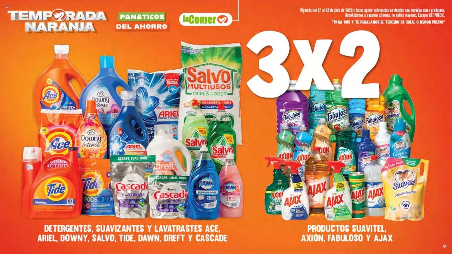 La Comer oferta desde 17/07/2026 La Comer folleto