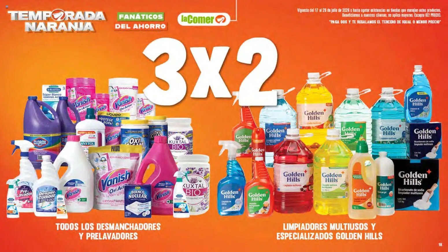 La Comer oferta desde 17/07/2026 La Comer folleto