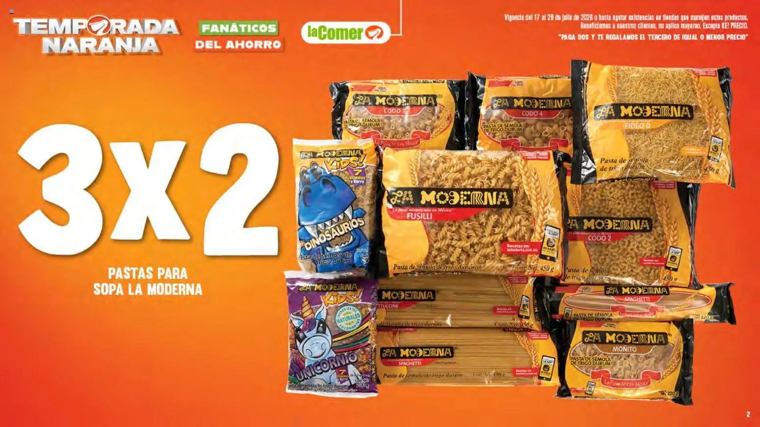La Comer oferta desde 17/07/2026 La Comer folleto