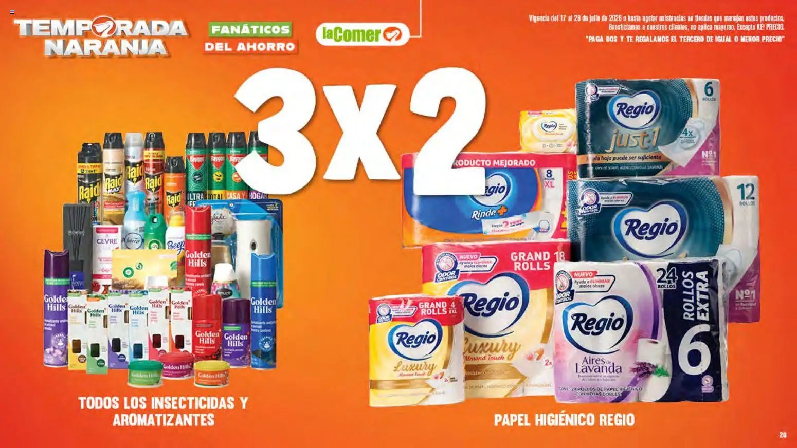 La Comer oferta desde 17/07/2026 La Comer folleto