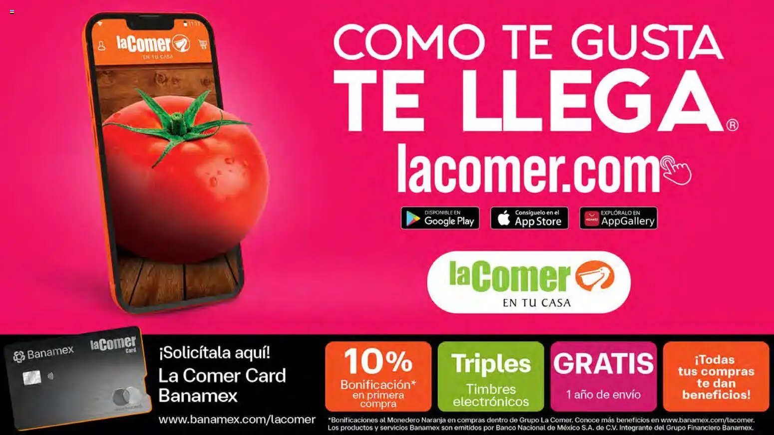 La Comer oferta desde 17/07/2026 La Comer folleto