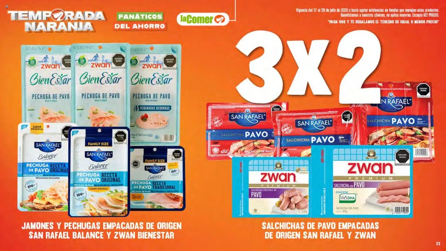 La Comer oferta desde 17/07/2026 La Comer folleto