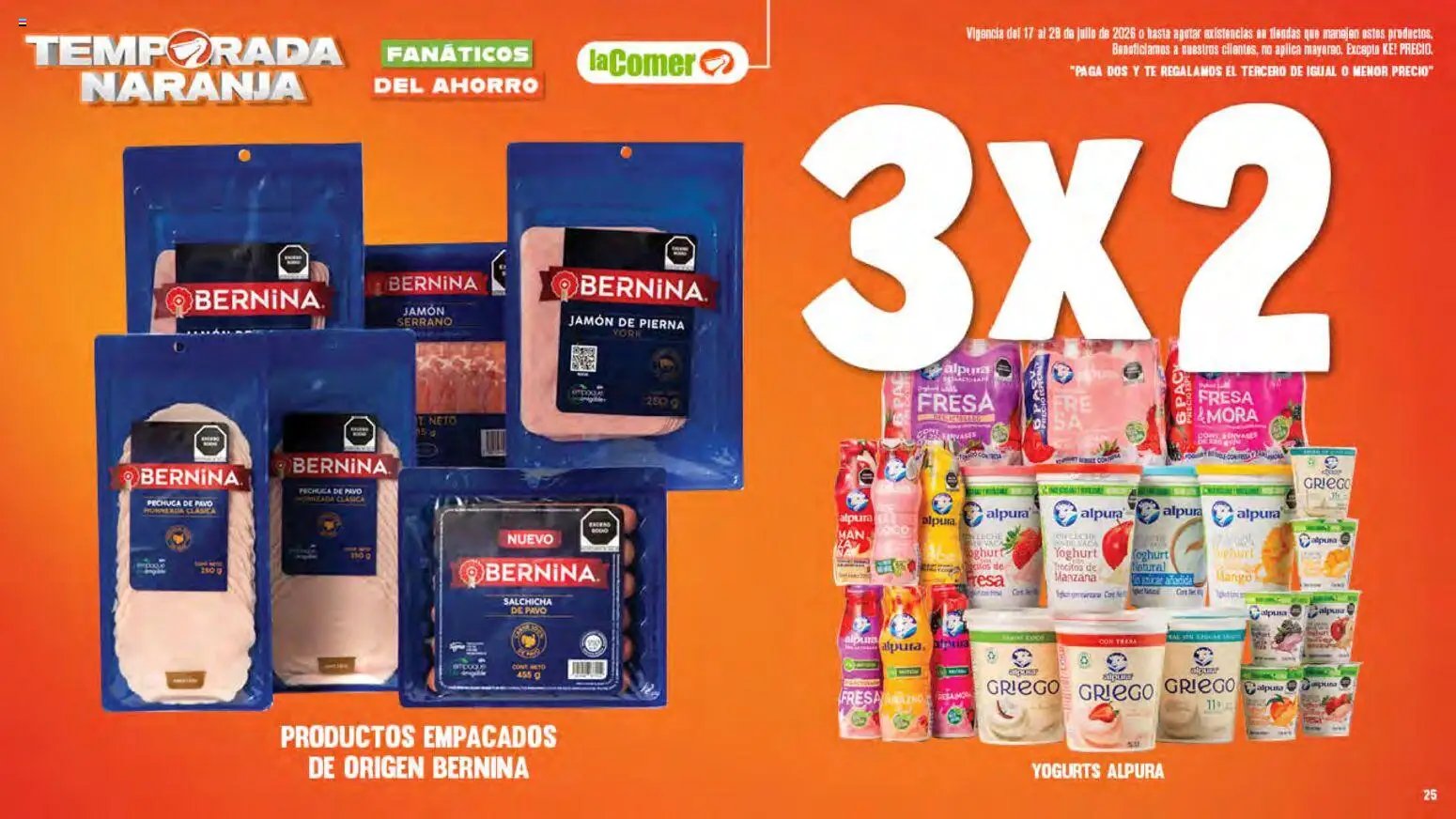 La Comer oferta desde 17/07/2026 La Comer folleto