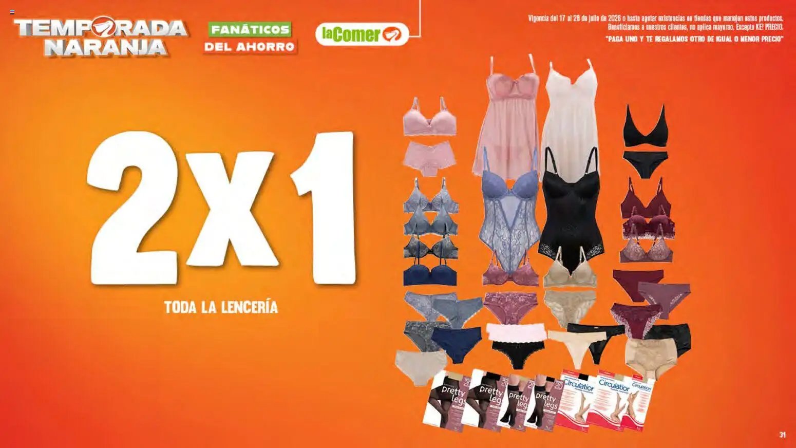 La Comer oferta desde 17/07/2026 La Comer folleto