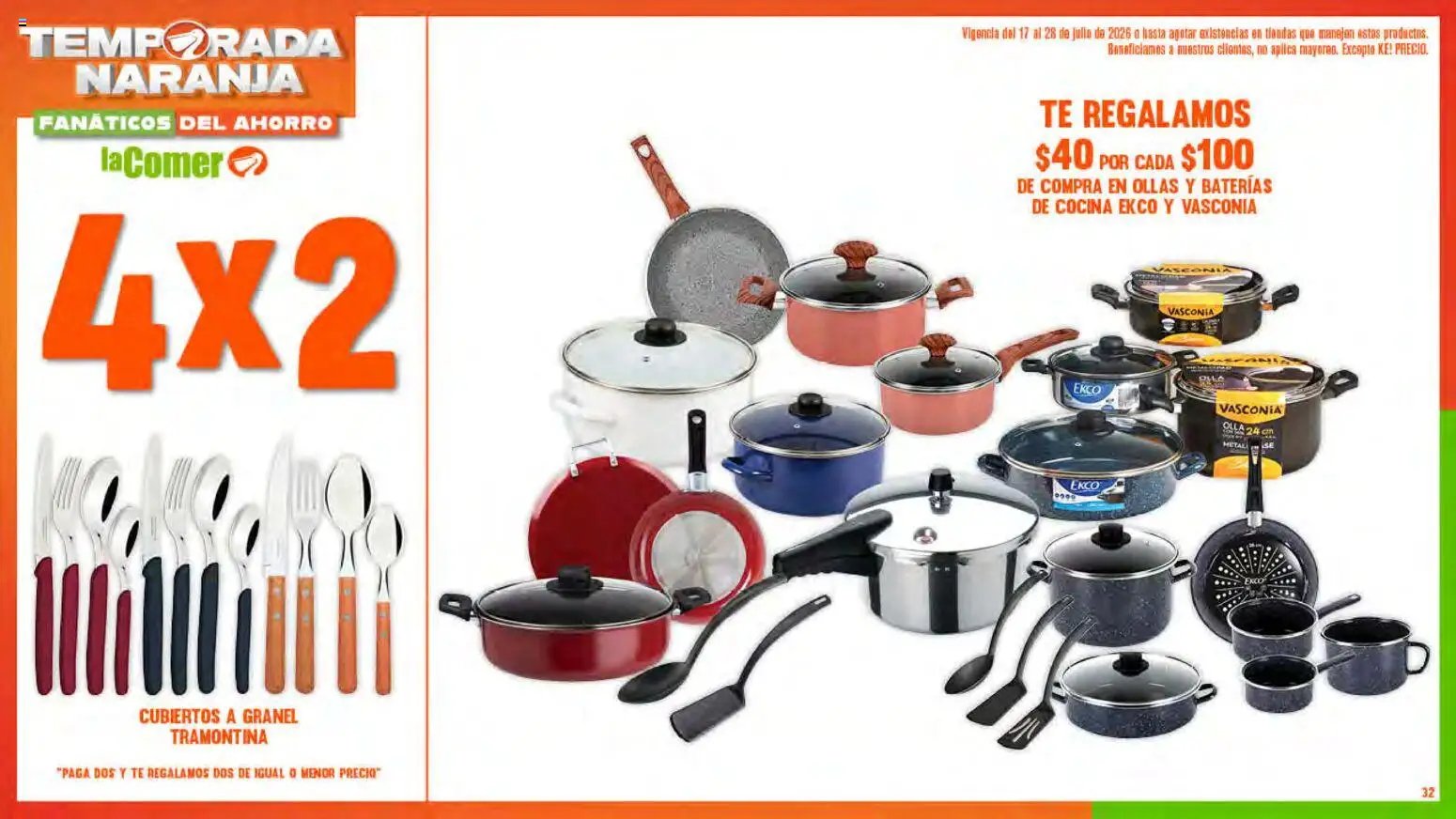 La Comer oferta desde 17/07/2026 La Comer folleto