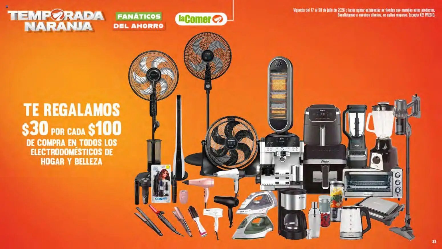 La Comer oferta desde 17/07/2026 La Comer folleto
