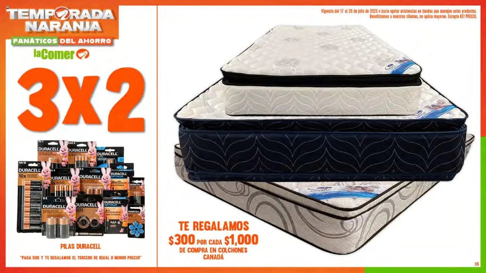 La Comer oferta desde 17/07/2026 La Comer folleto