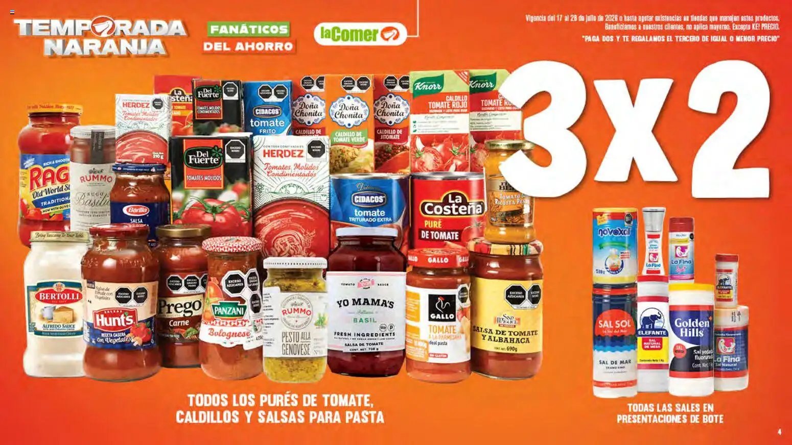 La Comer oferta desde 17/07/2026 La Comer folleto