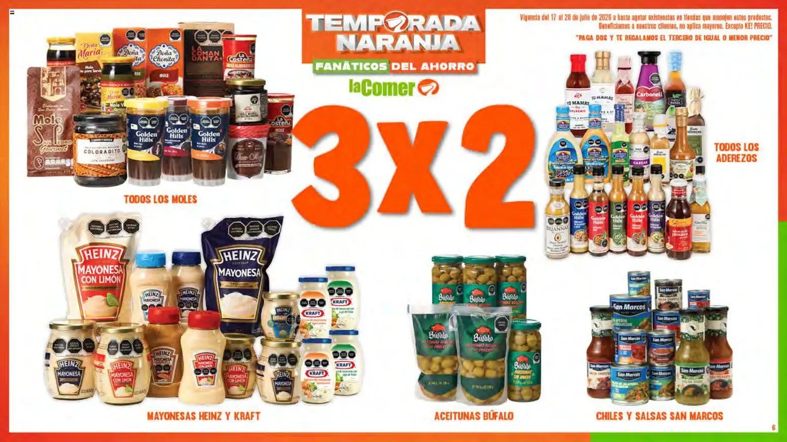 La Comer oferta desde 17/07/2026 La Comer folleto