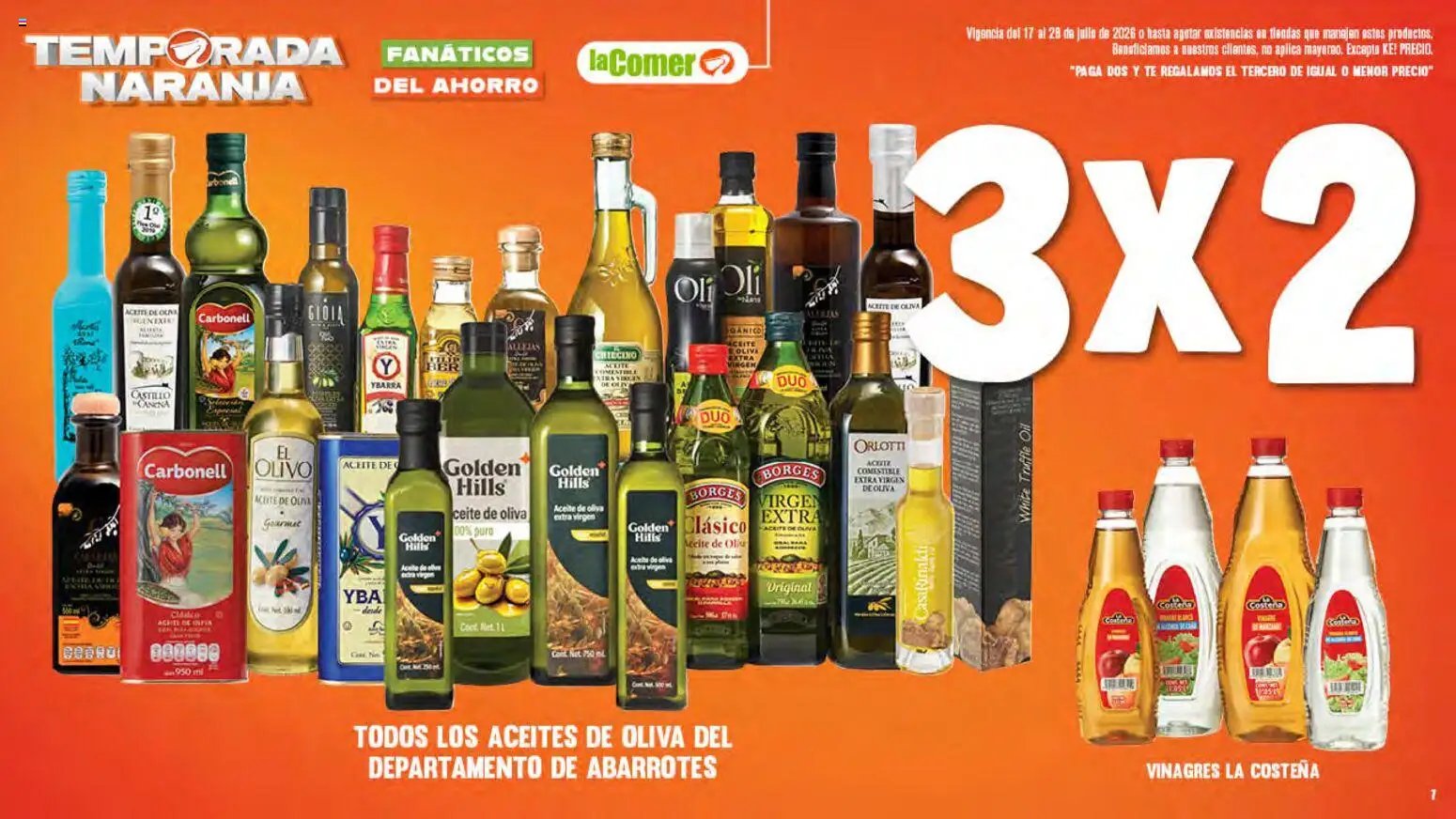 La Comer oferta desde 17/07/2026 La Comer folleto