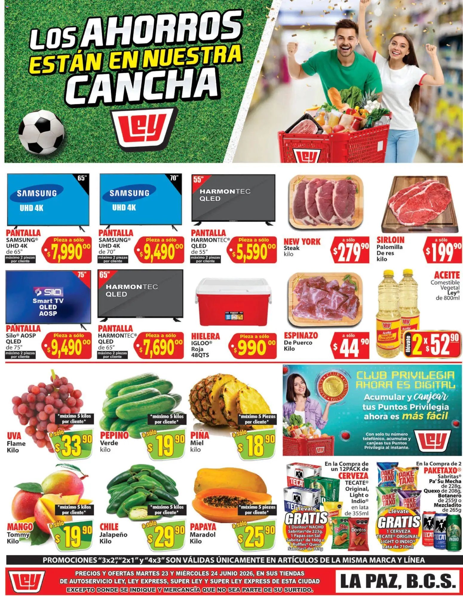Casa Ley oferta desde 23/06/2026 Casa Ley folleto Autoservicio