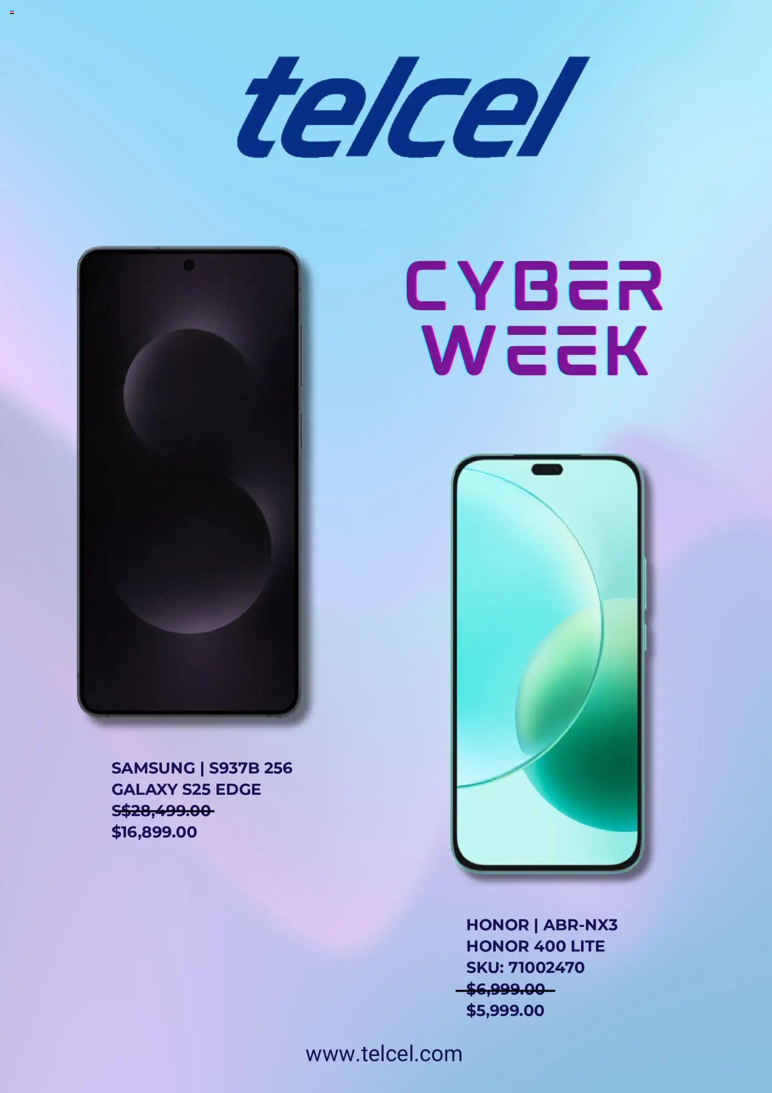 Telcel oferta desde 03/06/2026 Telcel catálogo