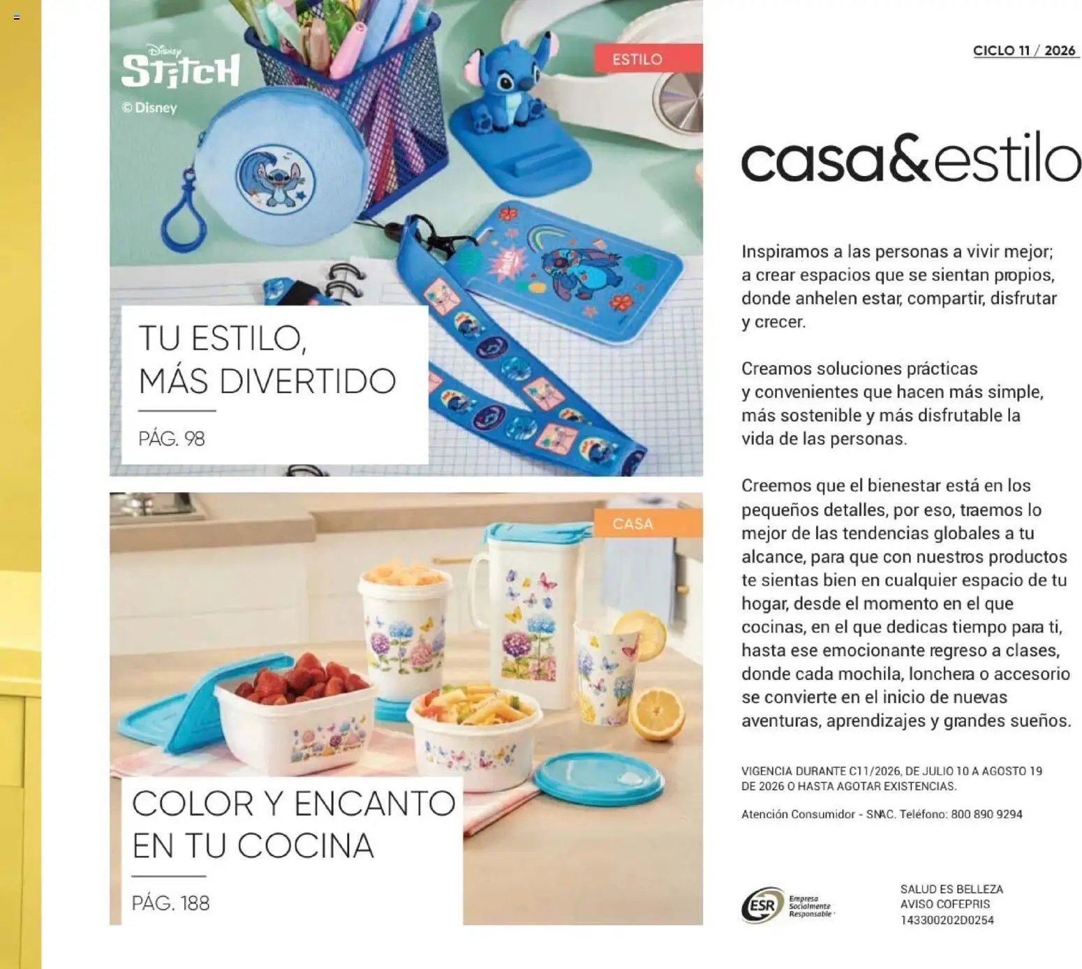 AVON oferta desde 10/07/2026 AVON Casa & Estilo 11 2026