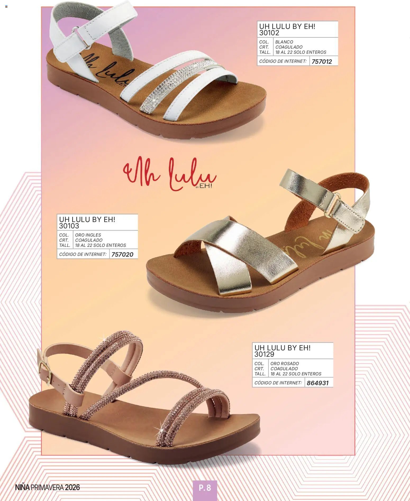 Impuls oferta desde 01/01/2026 Catálogo Niña 
