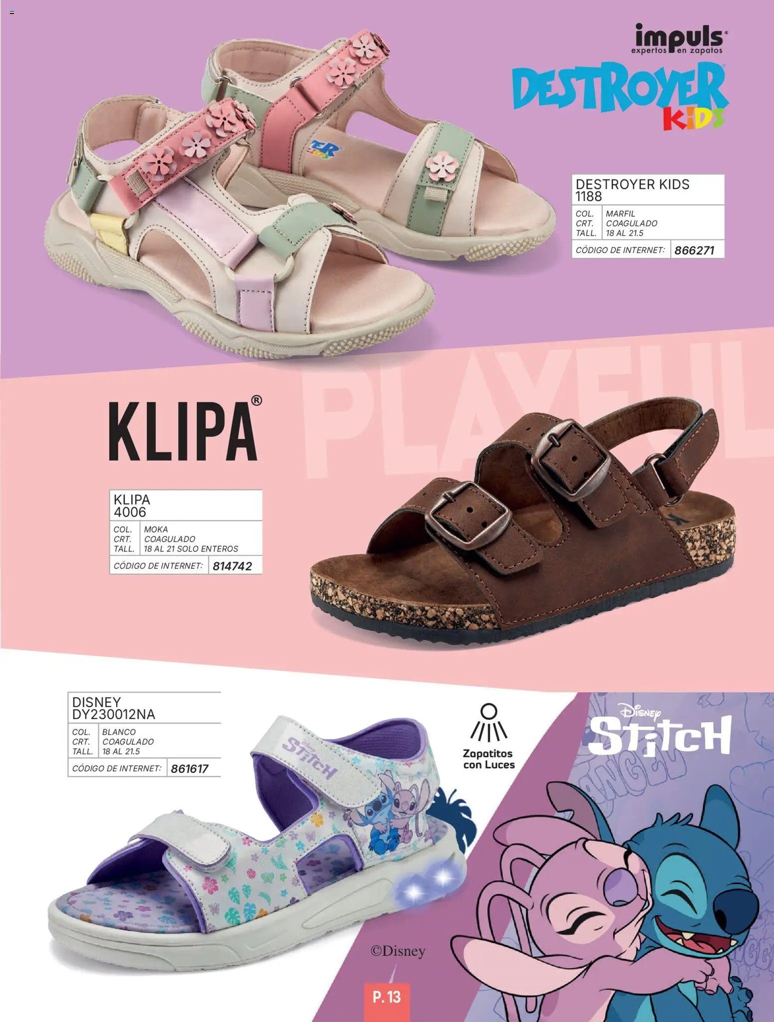 Impuls oferta desde 01/01/2026 Catálogo Niña 