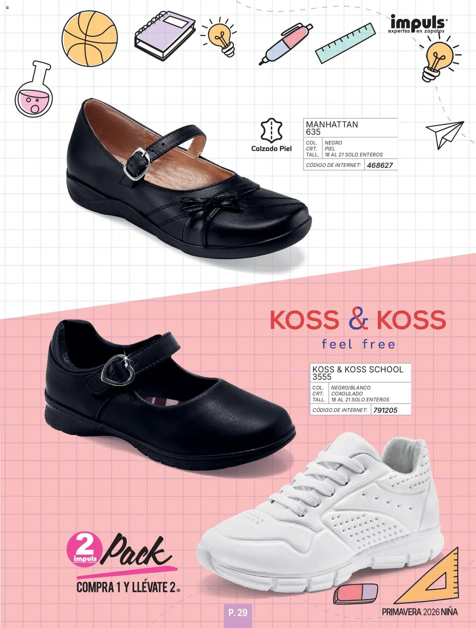 Impuls oferta desde 01/01/2026 Catálogo Niña 