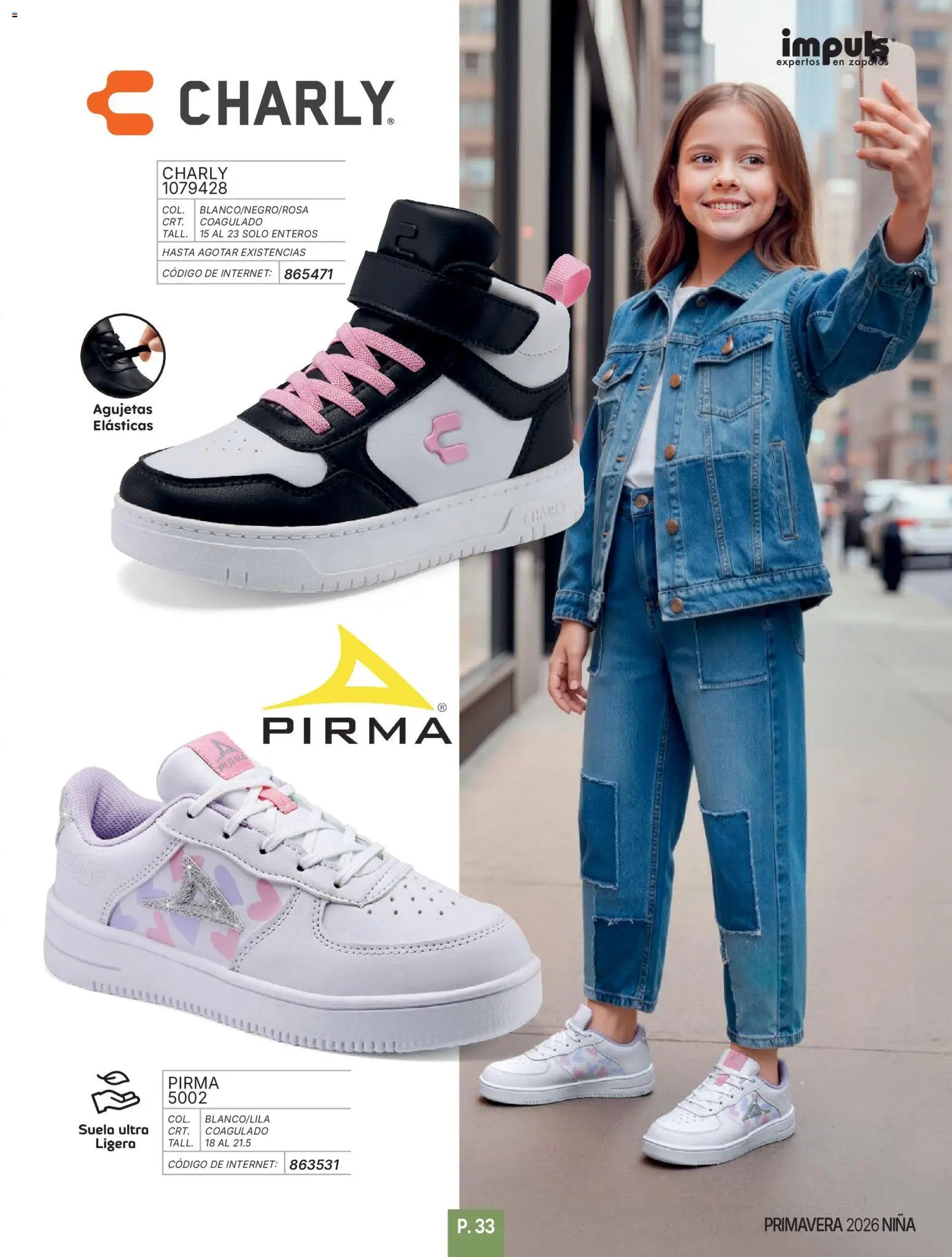 Impuls oferta desde 01/01/2026 Catálogo Niña 