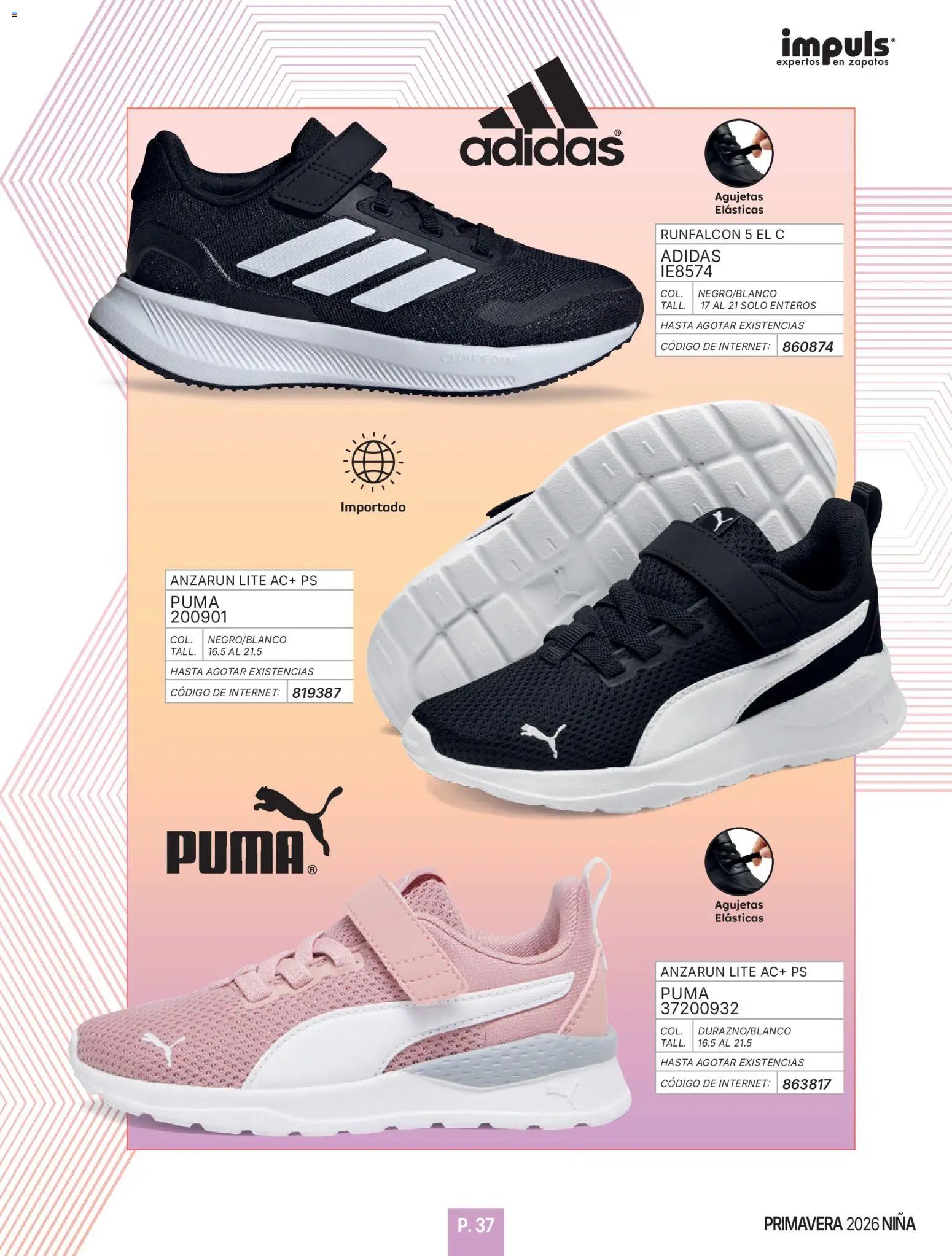 Impuls oferta desde 01/01/2026 Catálogo Niña 