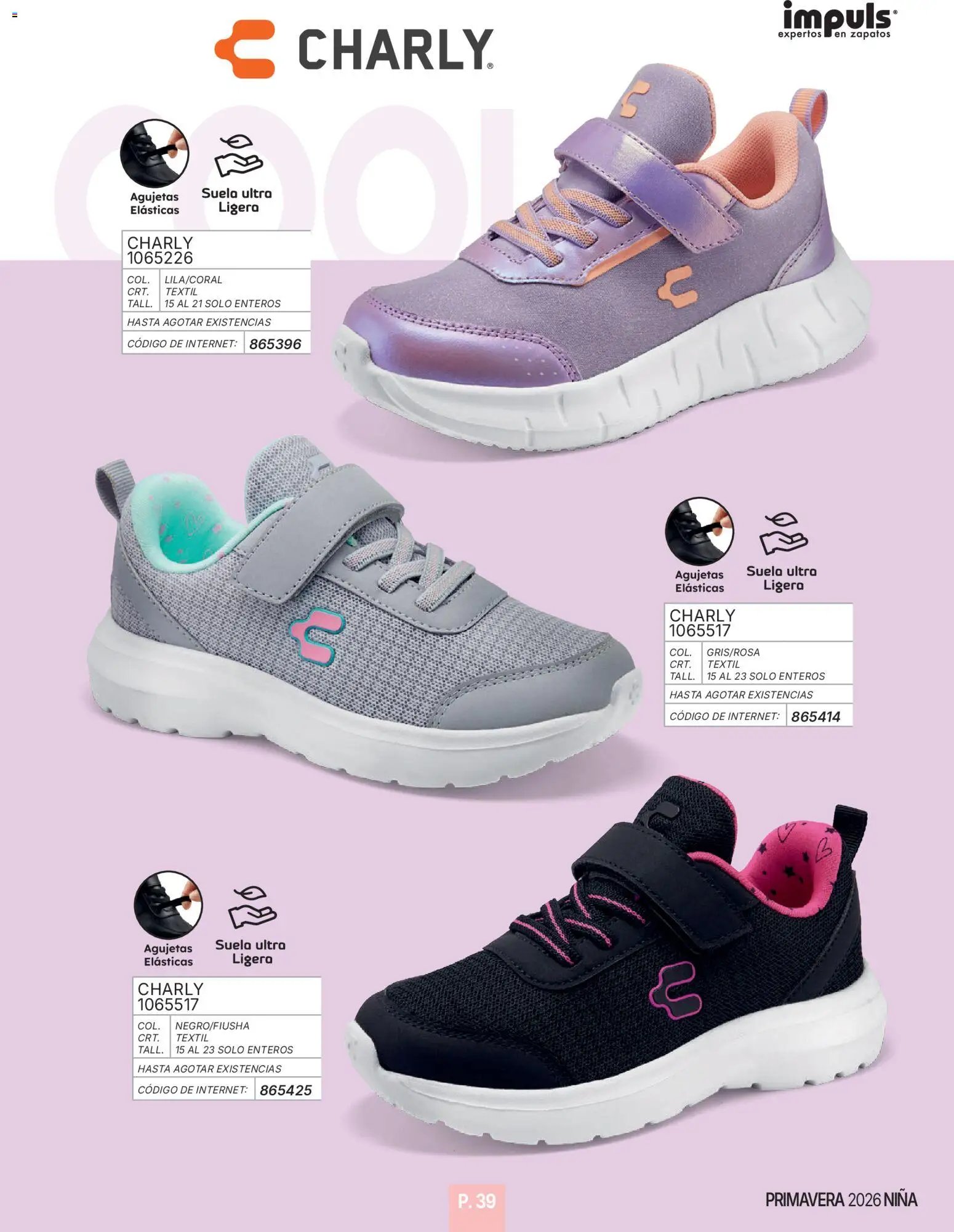 Impuls oferta desde 01/01/2026 Catálogo Niña 