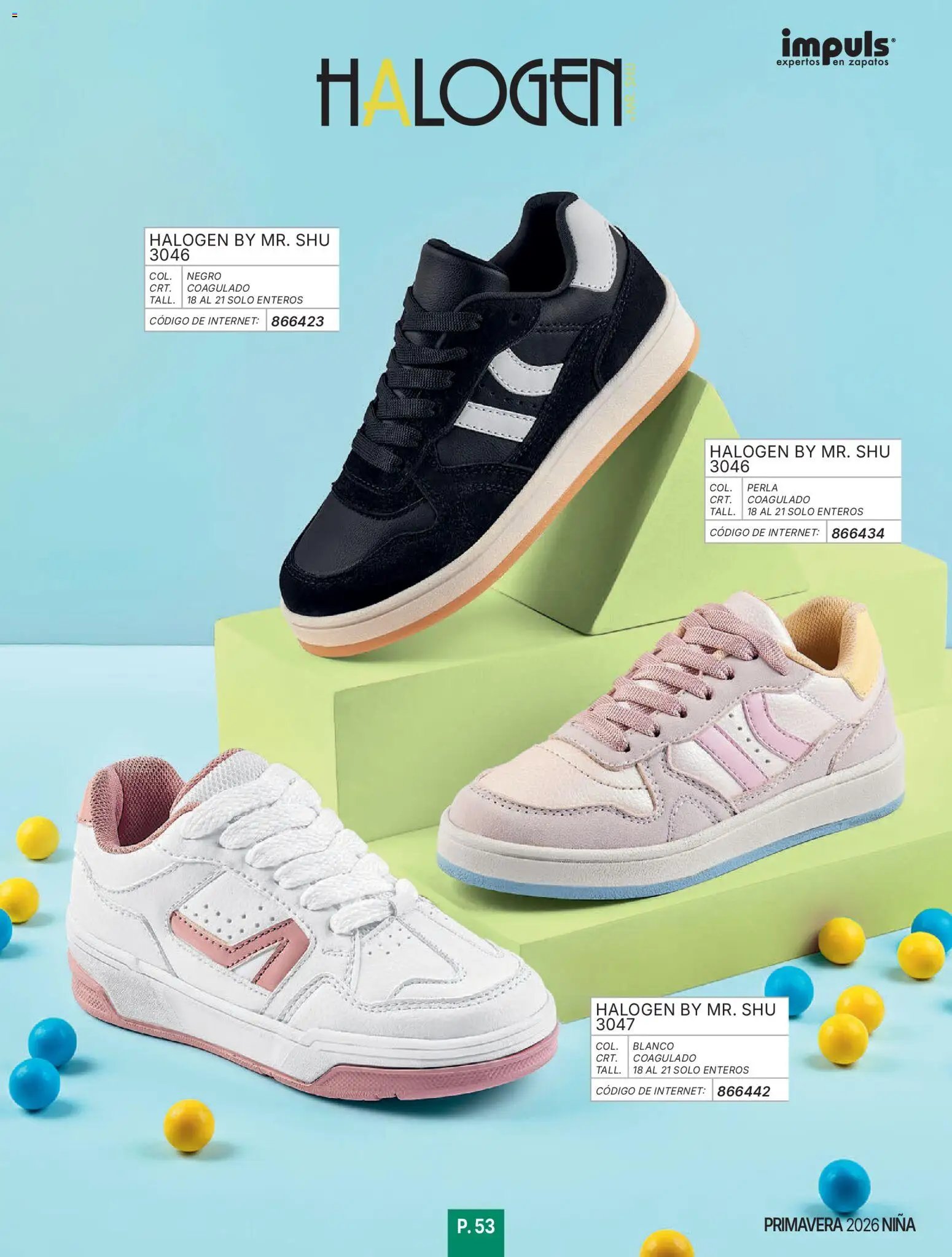 Impuls oferta desde 01/01/2026 Catálogo Niña 