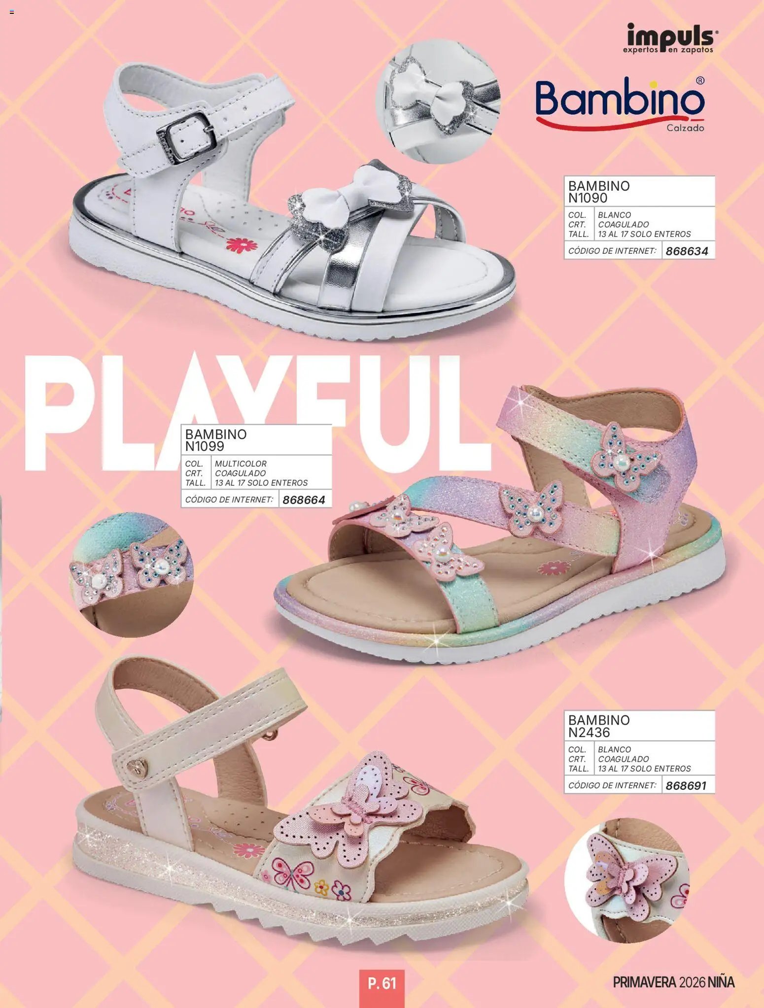 Impuls oferta desde 01/01/2026 Catálogo Niña 