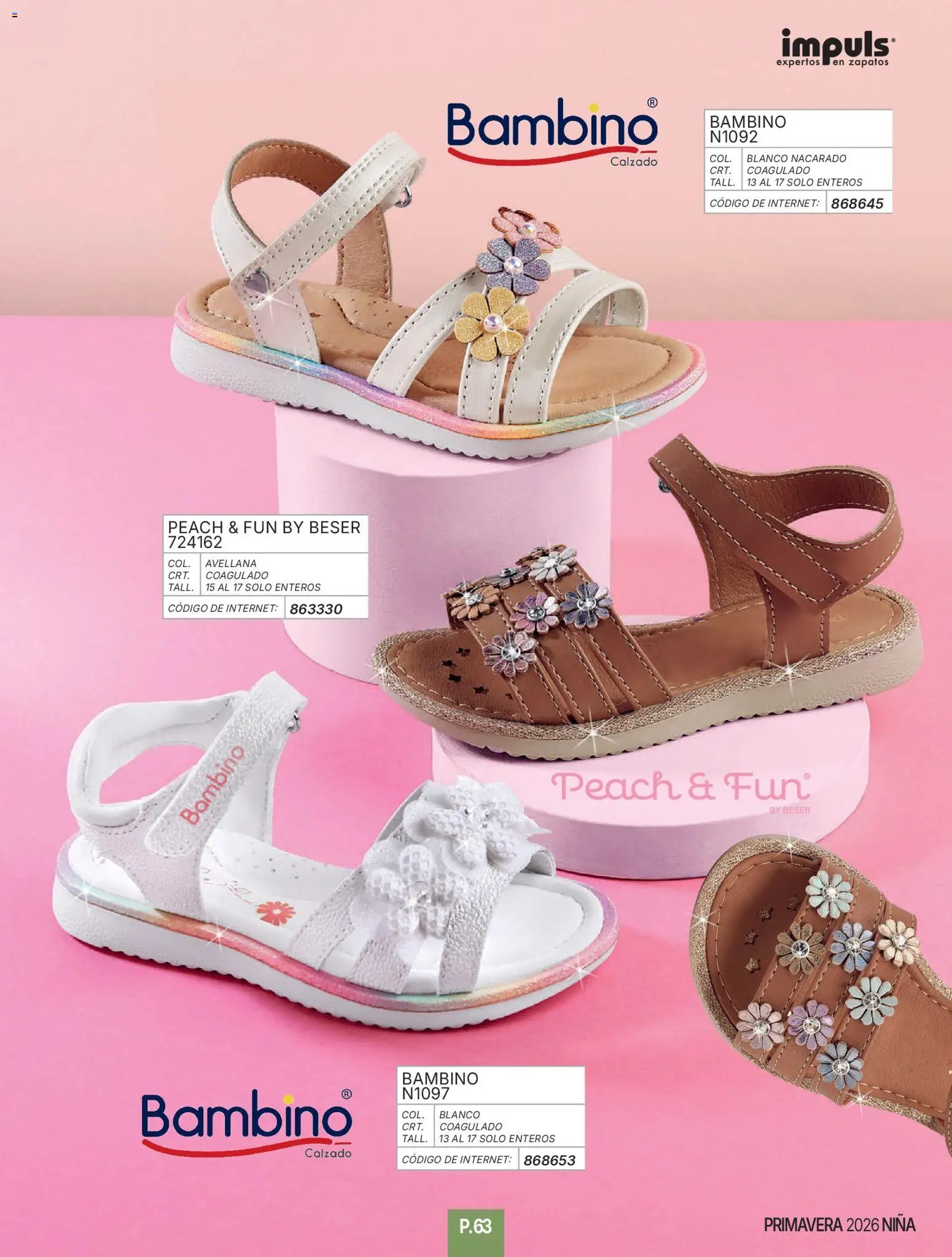 Impuls oferta desde 01/01/2026 Catálogo Niña 