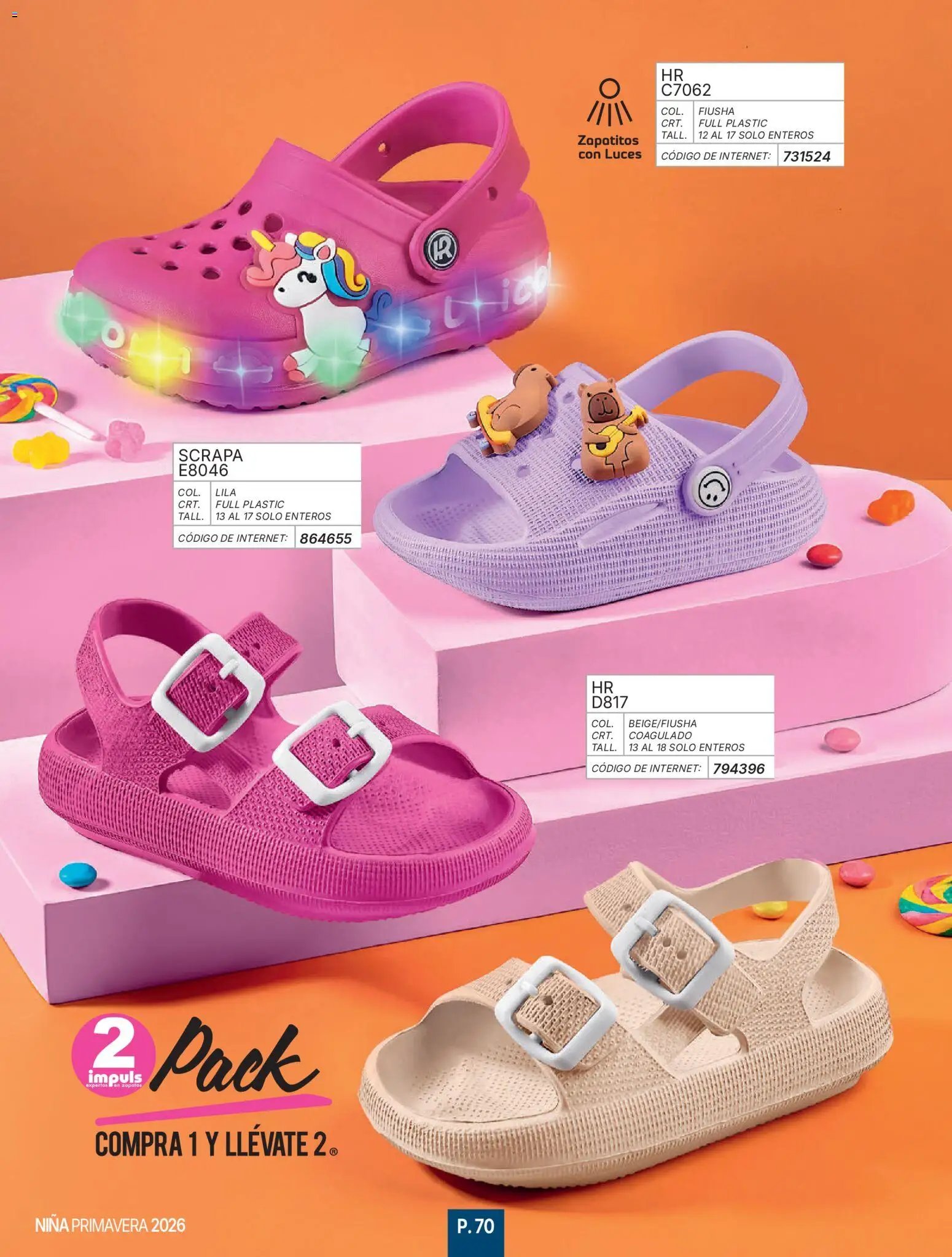 Impuls oferta desde 01/01/2026 Catálogo Niña 