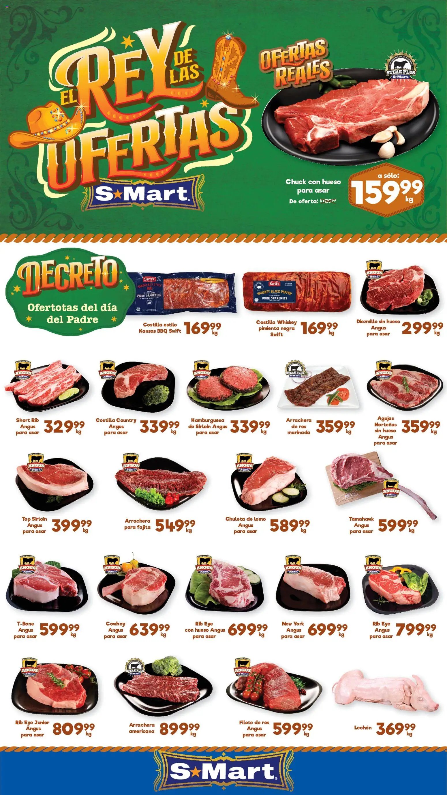 S-Mart oferta desde 19/06/2026 S-Mart folleto Ofertas de feria Juárez