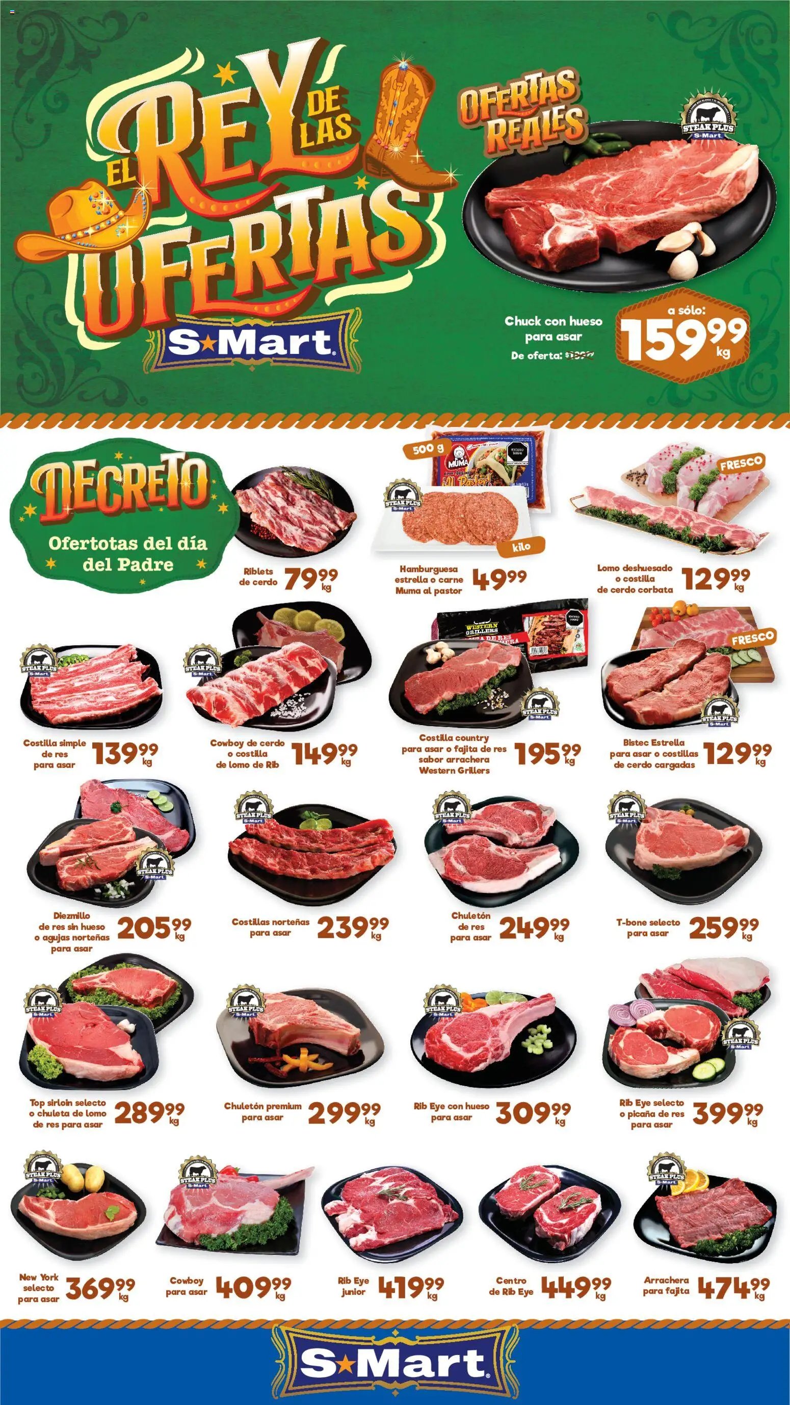 S-Mart oferta desde 19/06/2026 S-Mart folleto Ofertas de feria Juárez
