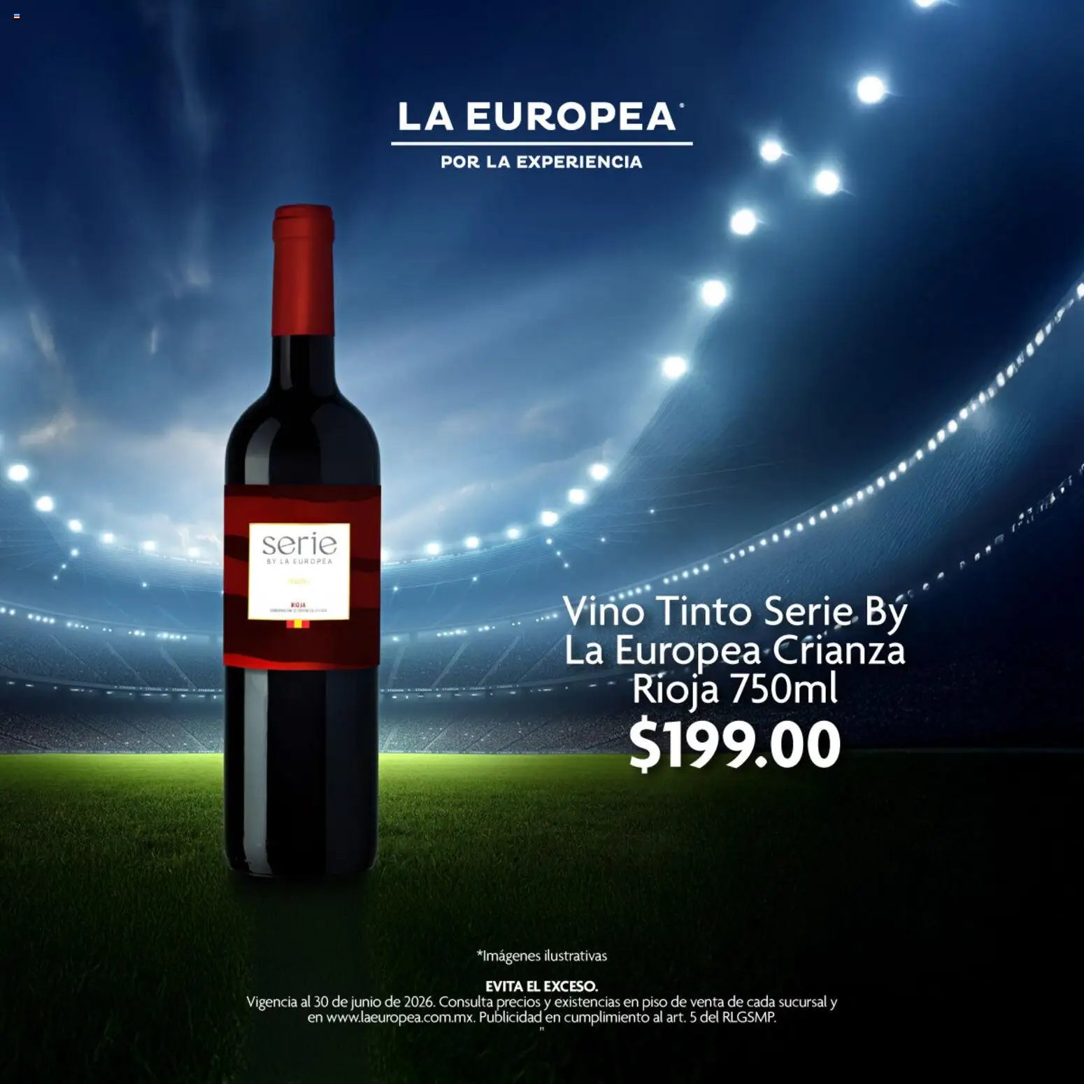 La Europea oferta desde 05/06/2026 La Europea catálogo Cuando el partido termina el brindis continúa