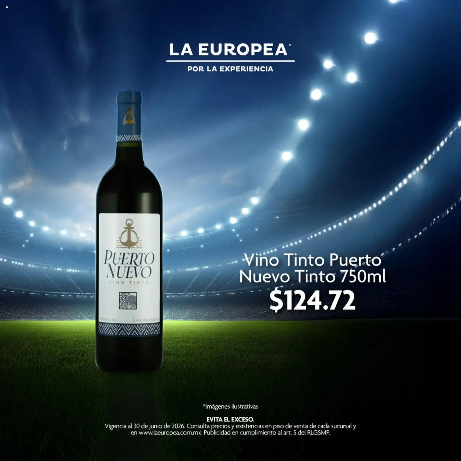La Europea oferta desde 05/06/2026 La Europea catálogo Cuando el partido termina el brindis continúa