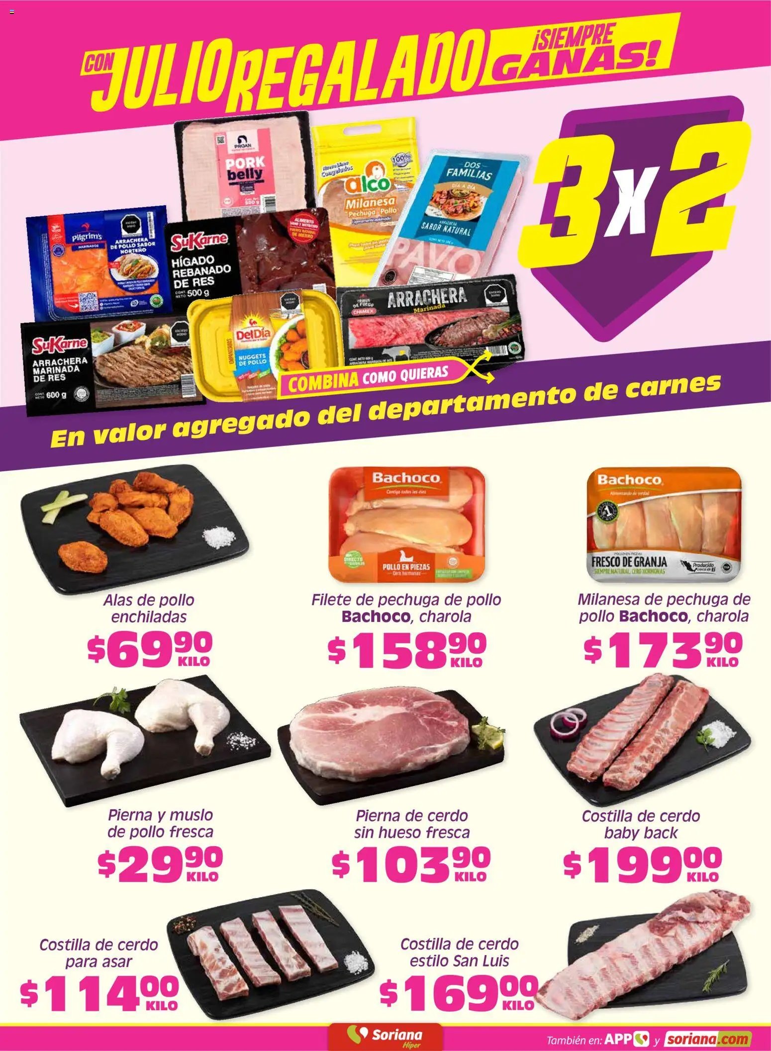 Soriana oferta desde 19/06/2026 Soriana Fin de Semana Híper: Nuevo León, Ciudad Victoria y Tampico