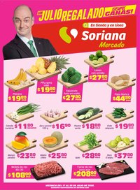Soriana oferta desde 17/07/2026 Soriana Fin de Semana Mercado: Nuevo León
