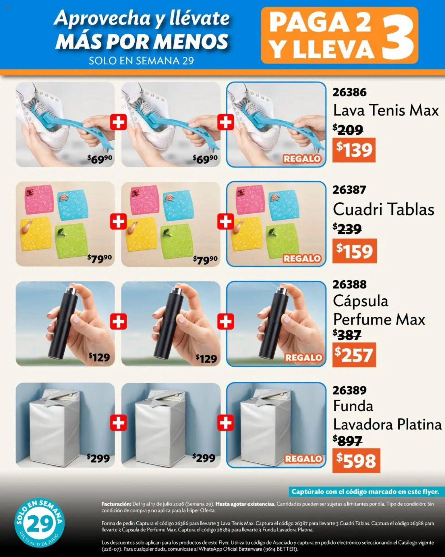 Betterware oferta desde 13/07/2026 Betterware catálogo Verano de ofertas