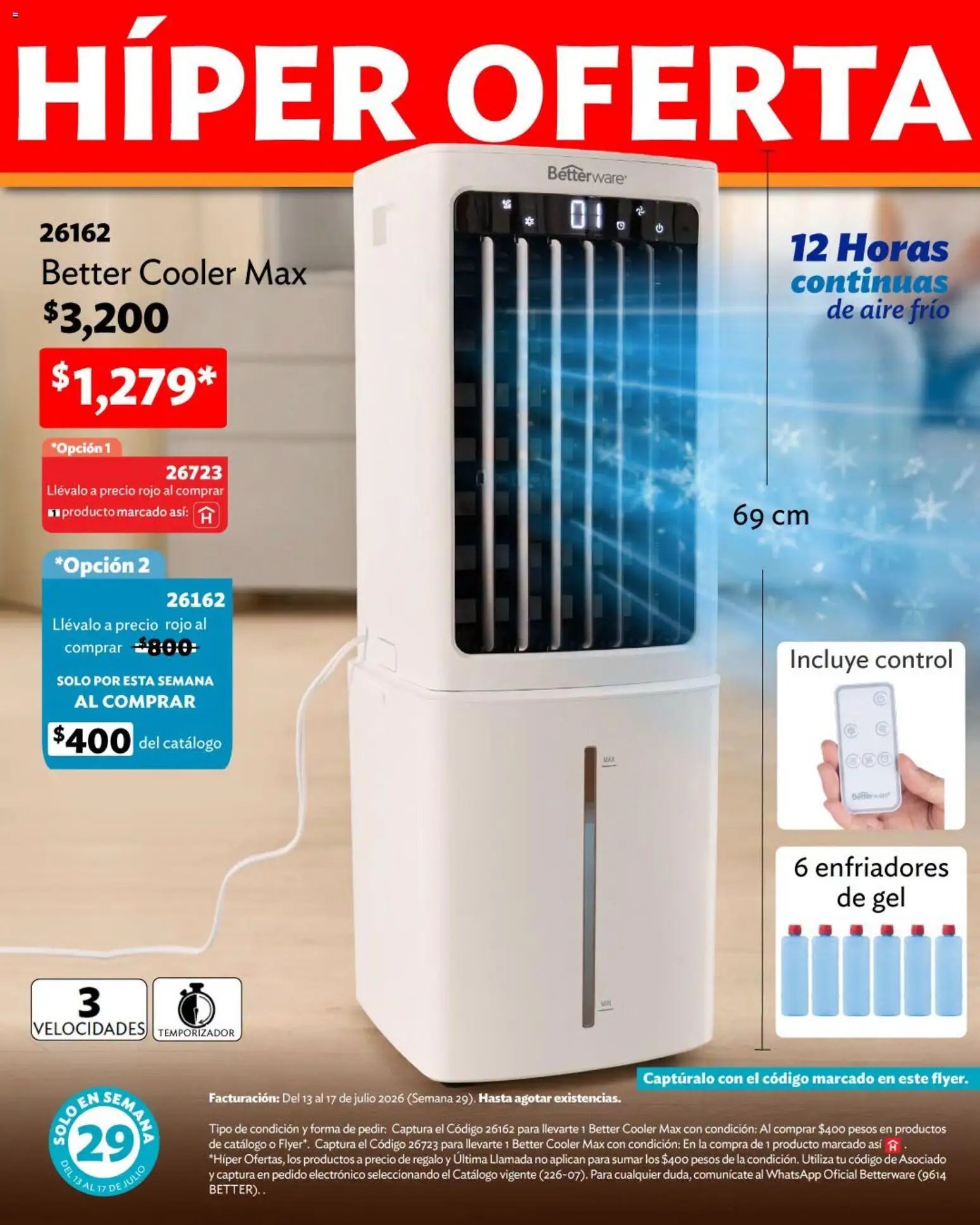 Betterware oferta desde 13/07/2026 Betterware catálogo Verano de ofertas