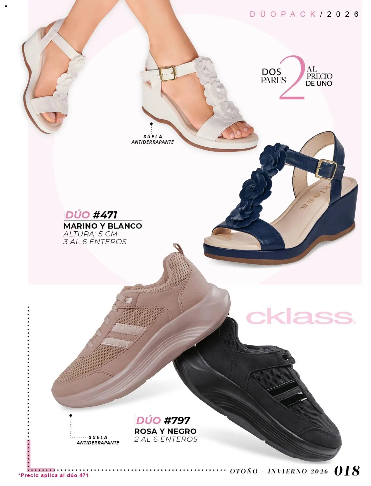 Cklass oferta desde 08/07/2026 Cklass catálogo Six & dúo pack