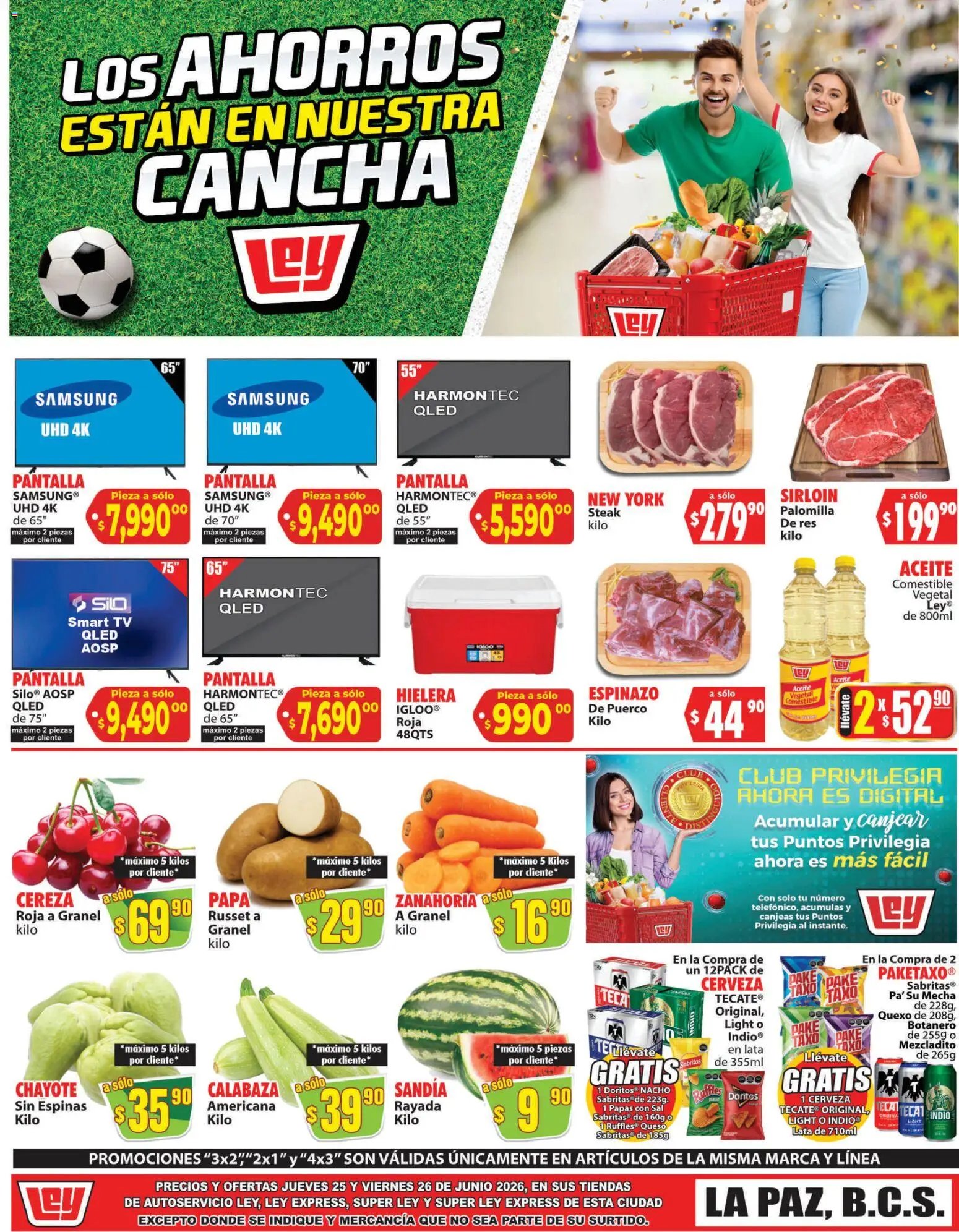Casa Ley oferta desde 25/06/2026 Casa Ley folleto Autoservicio