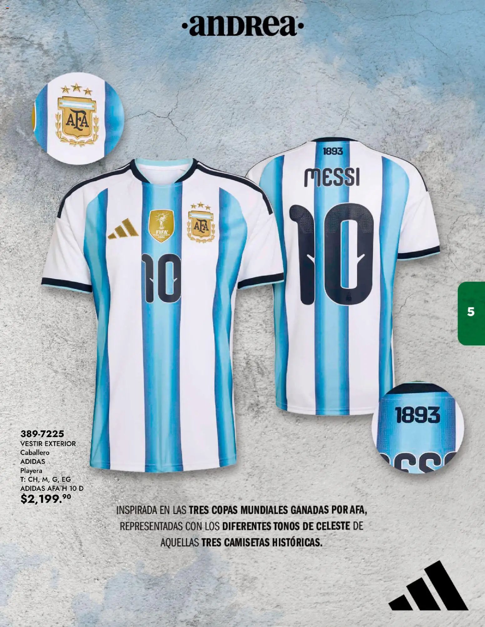 Andrea oferta desde 07/12/2025 Catálogo Lo mejor del Mundial