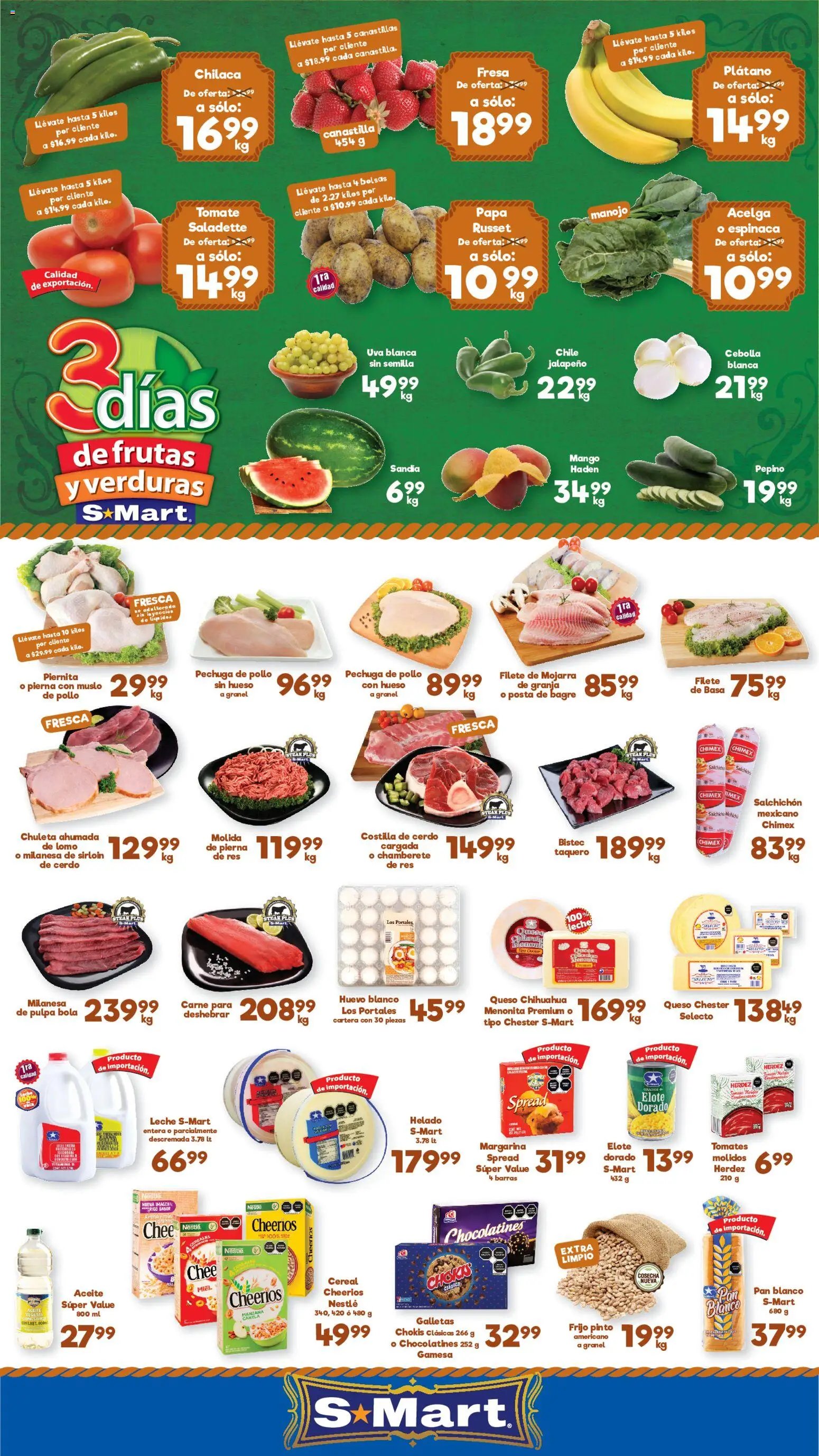S-Mart oferta desde 30/06/2026 S-Mart folleto Chihuahua