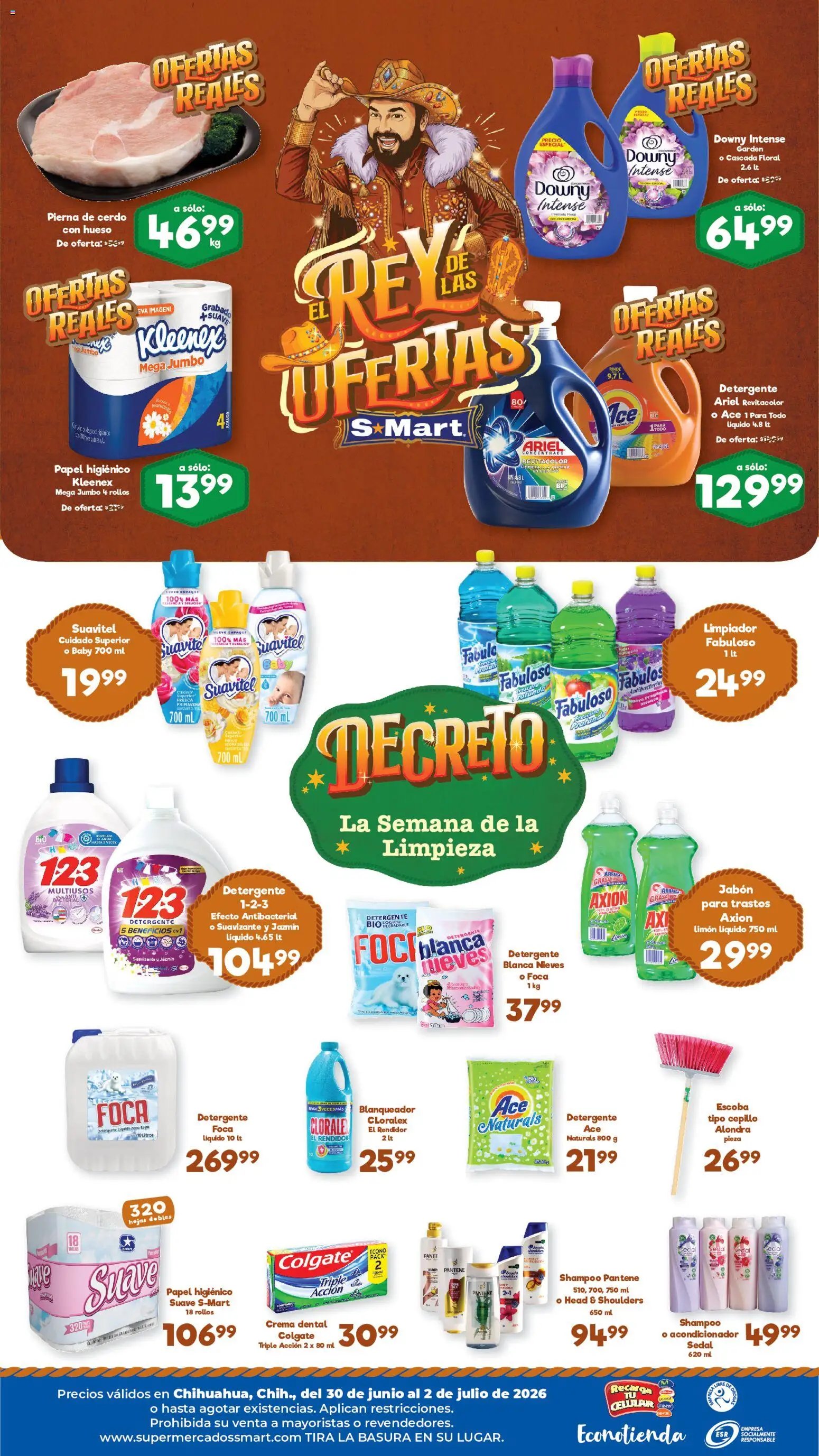 S-Mart oferta desde 30/06/2026 S-Mart folleto Chihuahua