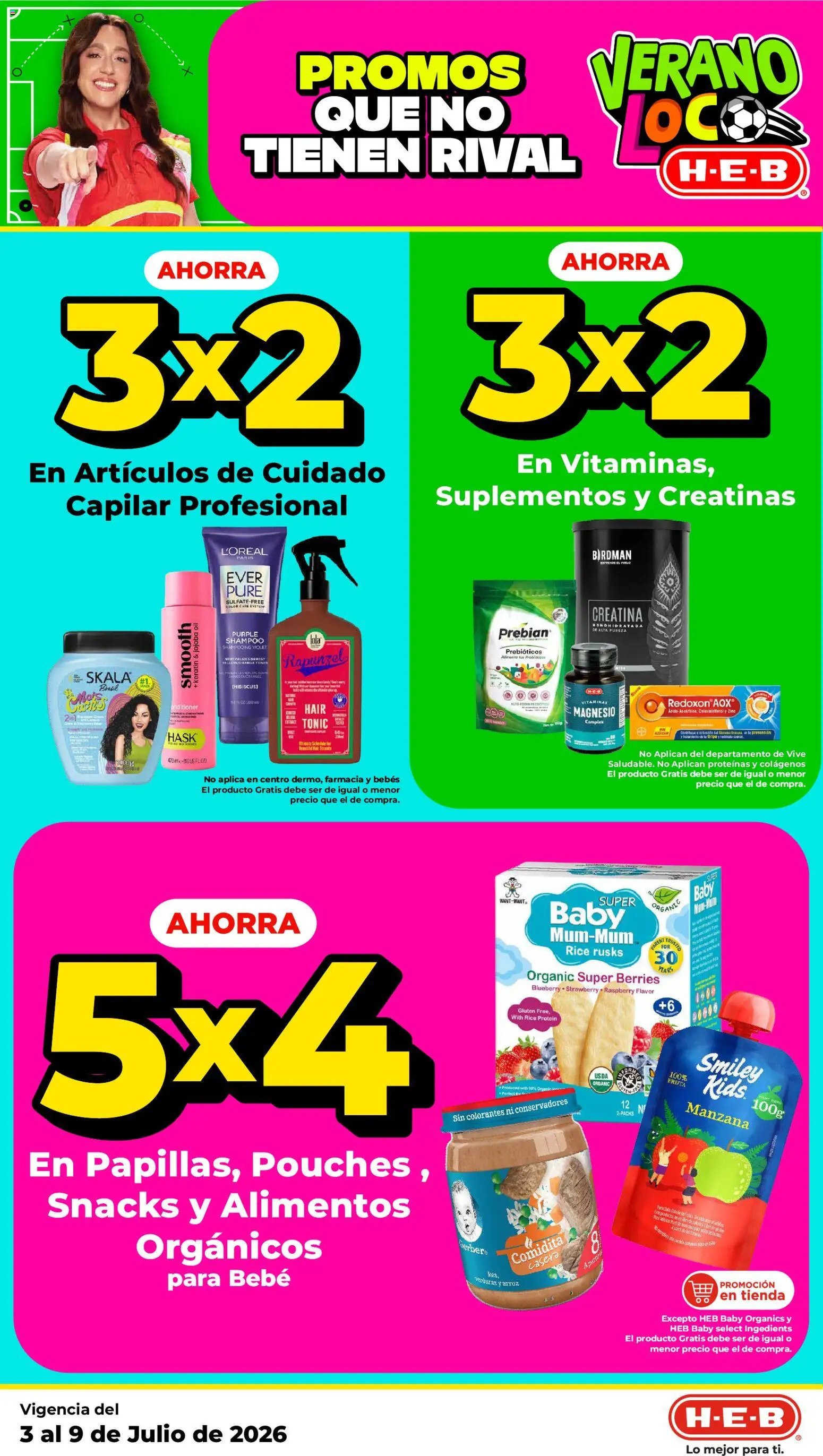 H-E-B oferta desde 03/07/2026 H-E-B folleto